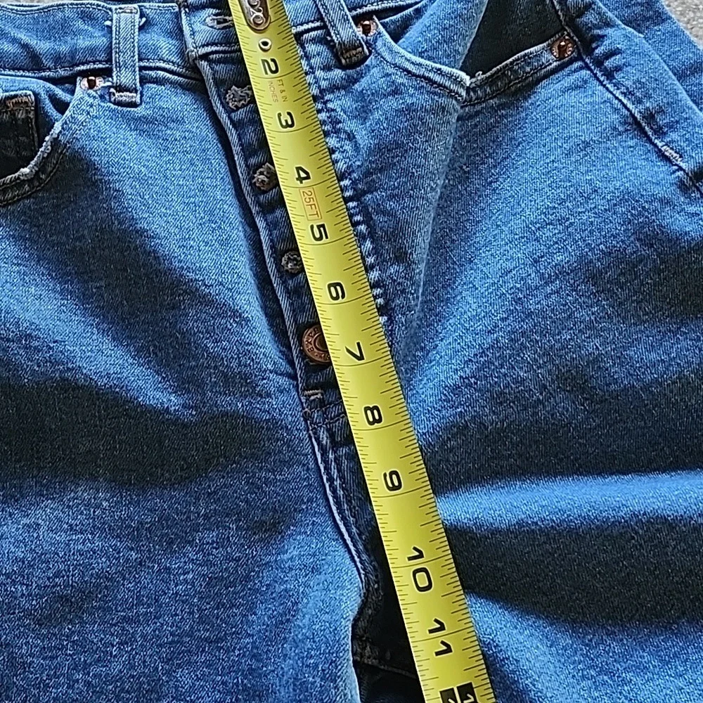 Express Mom Jean Super High Rise Button Fly Size 0 Reg - Picture 7 of 13